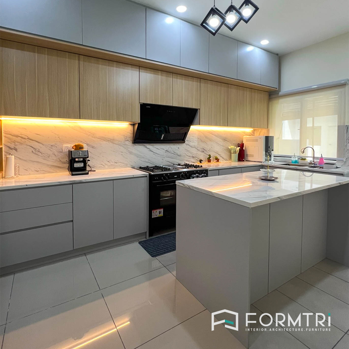 Corporate  (Melamine Kitchen) Progress Bad Formtri IdeaKitchen